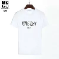 givenchy t-shirt en short sleeves logo paris ete